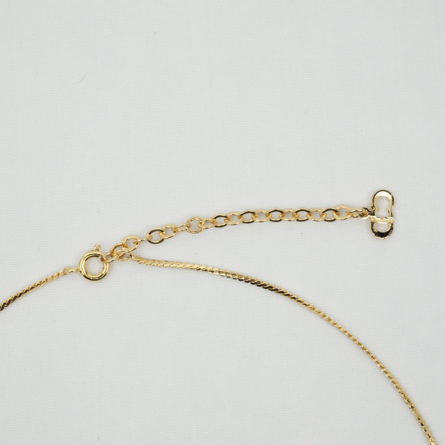 CHRISTIAN DIOR CDlogo Necklace