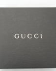 GUCCI Leather Logo W-Hook Compact Wallet