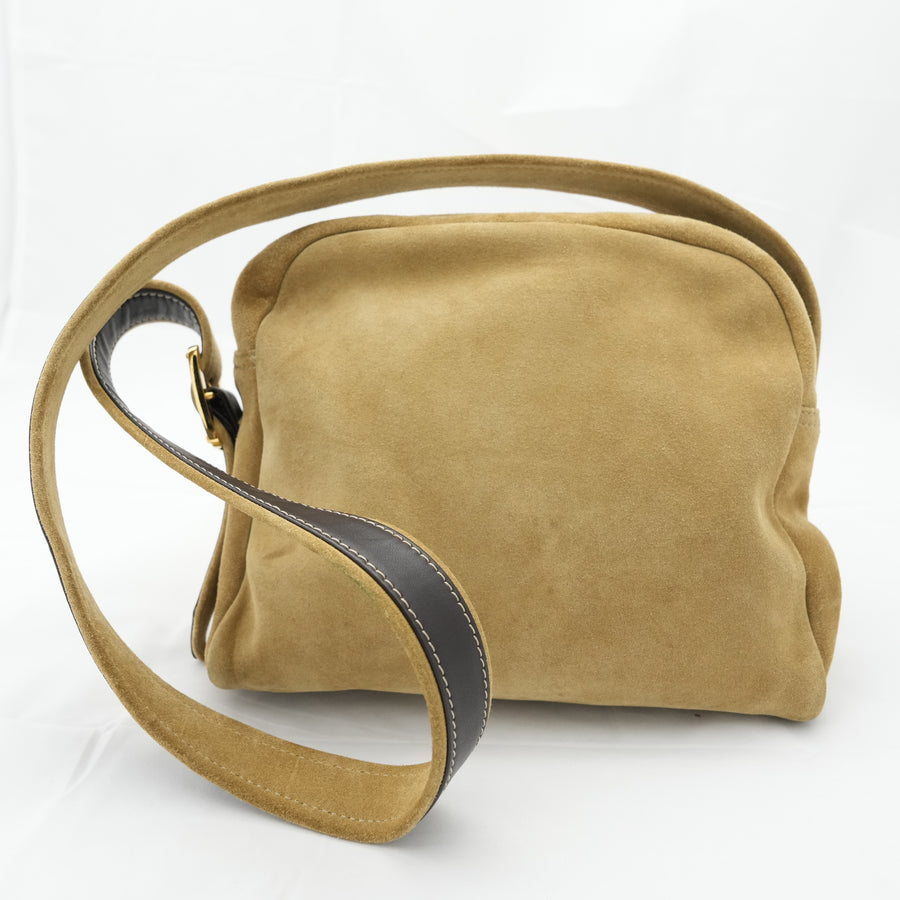 LOEWE Suede Shoulder Bag