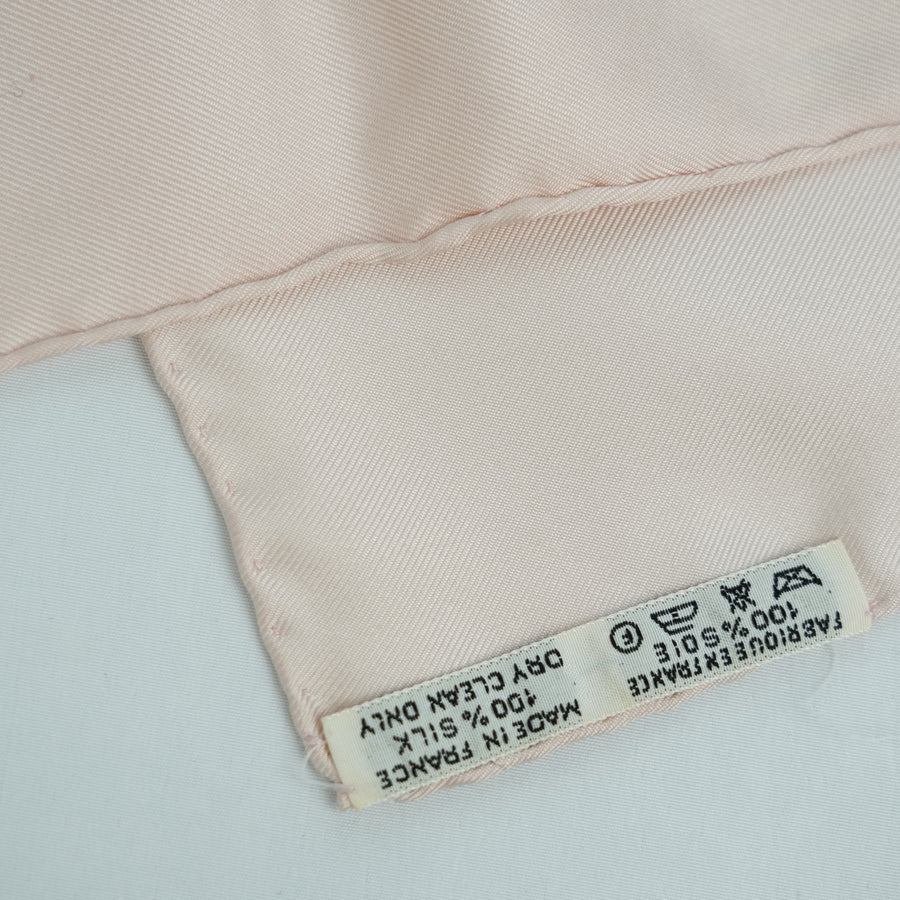 HERMES Silk Carré 90 La Promenade de Longchamps Scarf