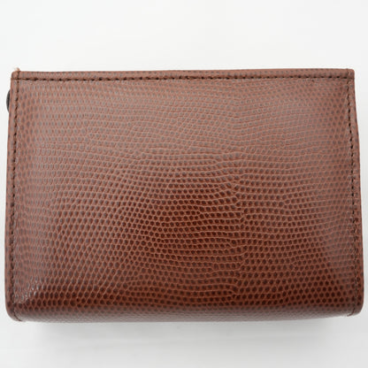 SALVATORE FERRAGAMO Salvatore Gancini Leather Pouch