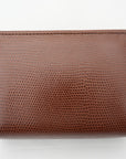 SALVATORE FERRAGAMO Salvatore Gancini Leather Pouch