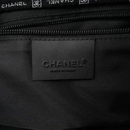 CHANEL 2004-2005 Sports Nylon Leather Bostonbag/Hangbag