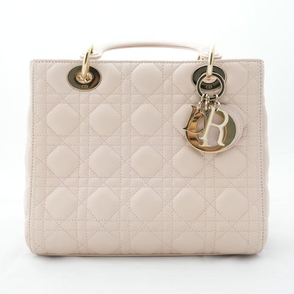 CHRISTIAN DIOR Lady Dior Lambskin Handbag