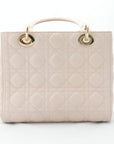 CHRISTIAN DIOR Lady Dior Lambskin Handbag