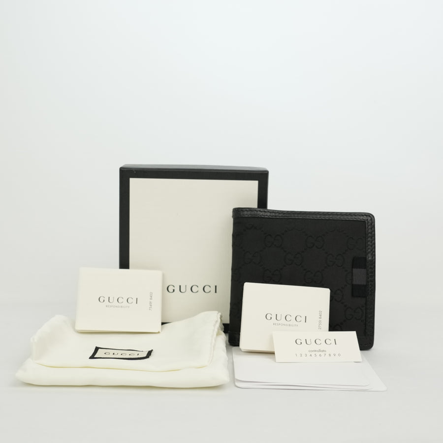 GUCCI GG Canvas Bifold Wallet