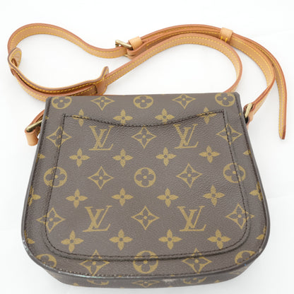 LOUIS VUITTON Monogram Sac Cuir PM Shoulder Bag M51244