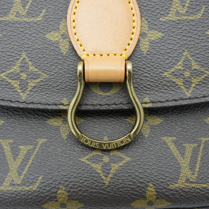 LOUIS VUITTON Monogram Sac Cuir PM Shoulder Bag M51244