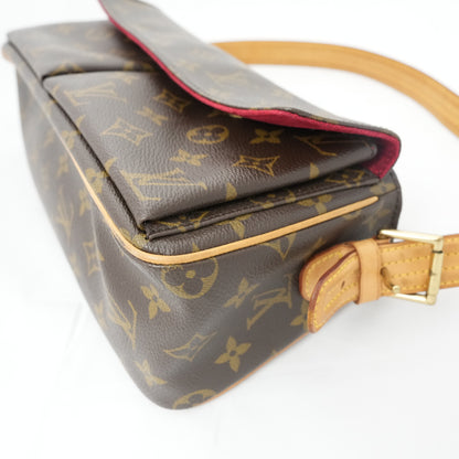 LOUIS VUITTON Monogram Vivacité MM Shoulder Bag M51164