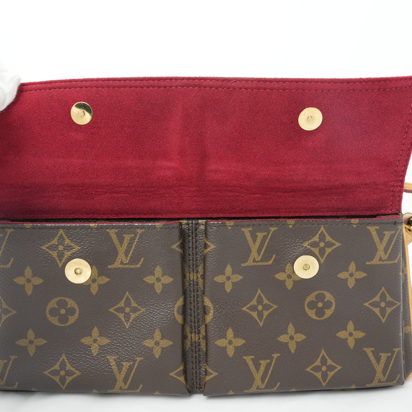 LOUIS VUITTON Monogram Vivacité MM Shoulder Bag M51164