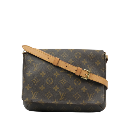 LOUIS VUITTON Monogram Musette Tango Shoulder Bag M51257