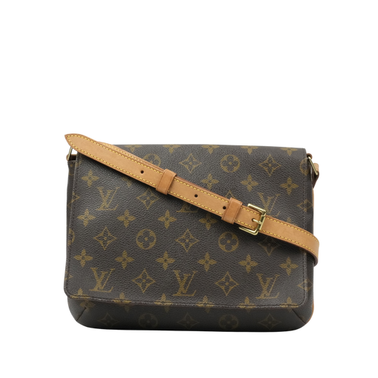 LOUIS VUITTON Monogram Musette Tango Shoulder Bag M51257