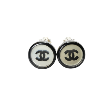 CHANEL 2001 Coco Mark Mirror Earring