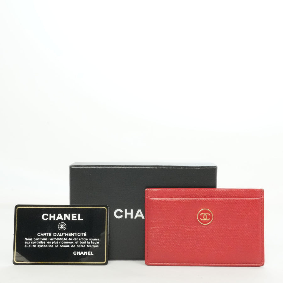 CHANEL 2004-2005 Coco Mark Card Case