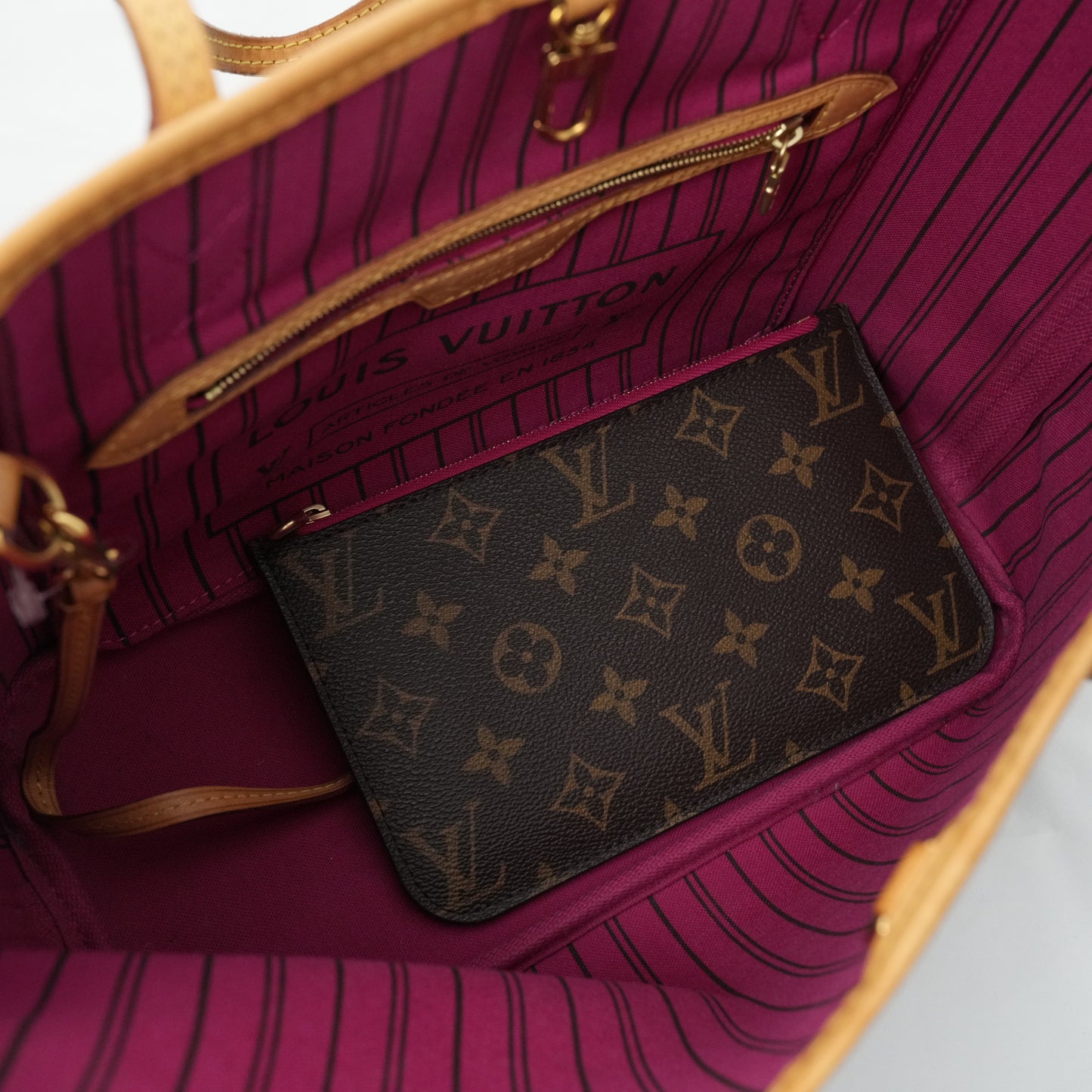 LOUIS VUITTON Monogram NeverfullPM Shoulder Bag M41245