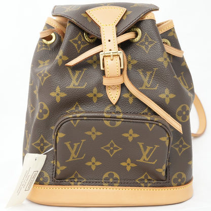 LOUIS VUITTON Monogram Mini Monceau Backpack M51137