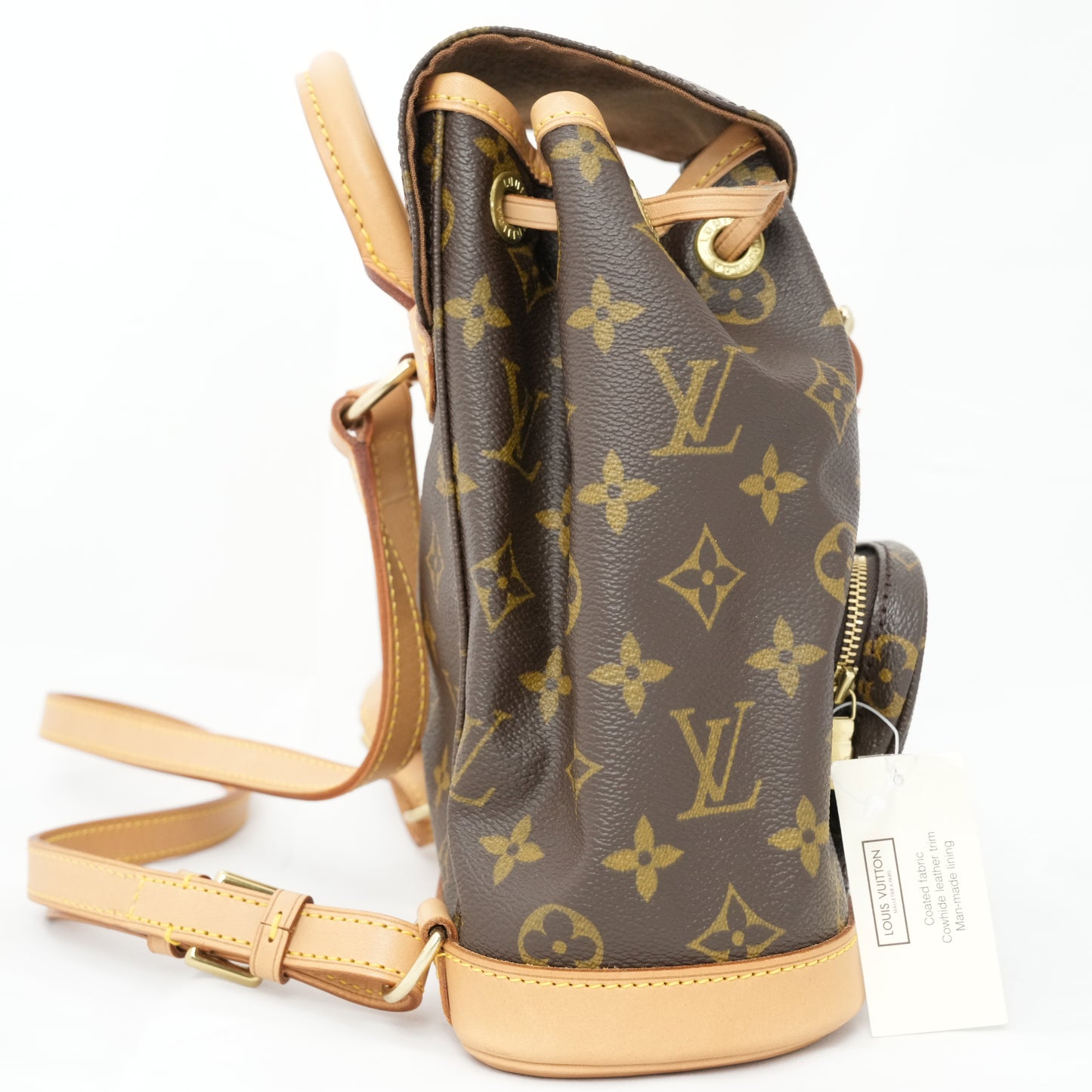 LOUIS VUITTON Monogram Mini Monceau Backpack M51137