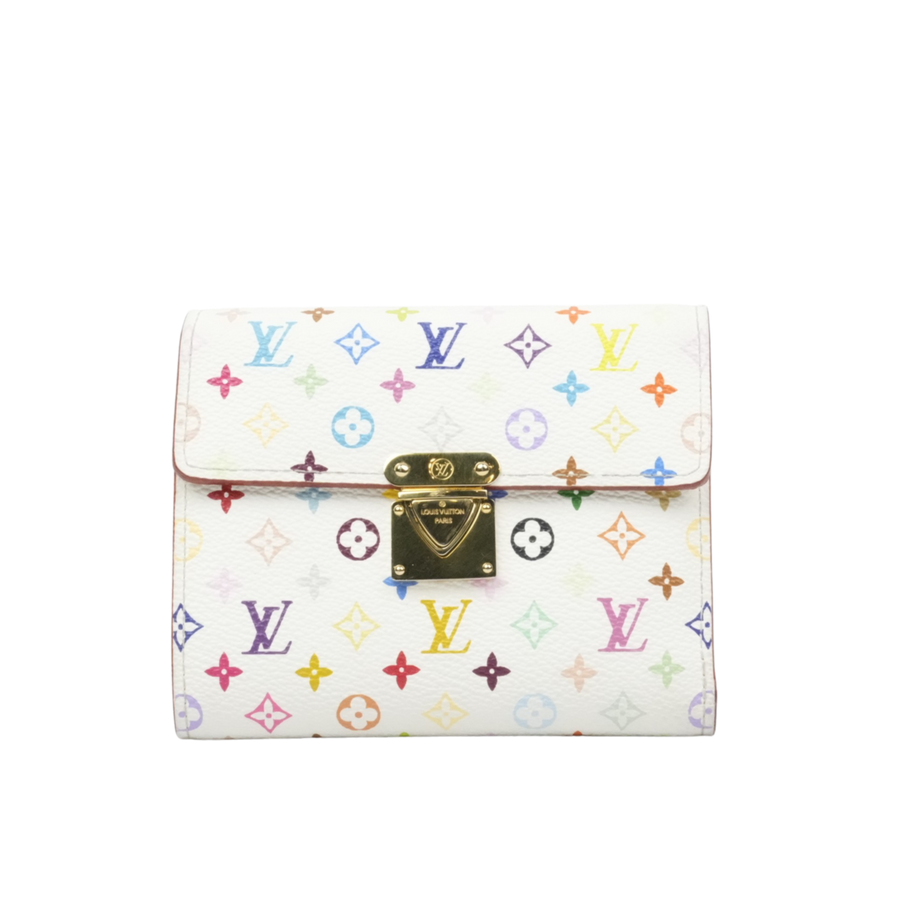 LOUIS VUITTON Multicolor Tri-Fold Wallet