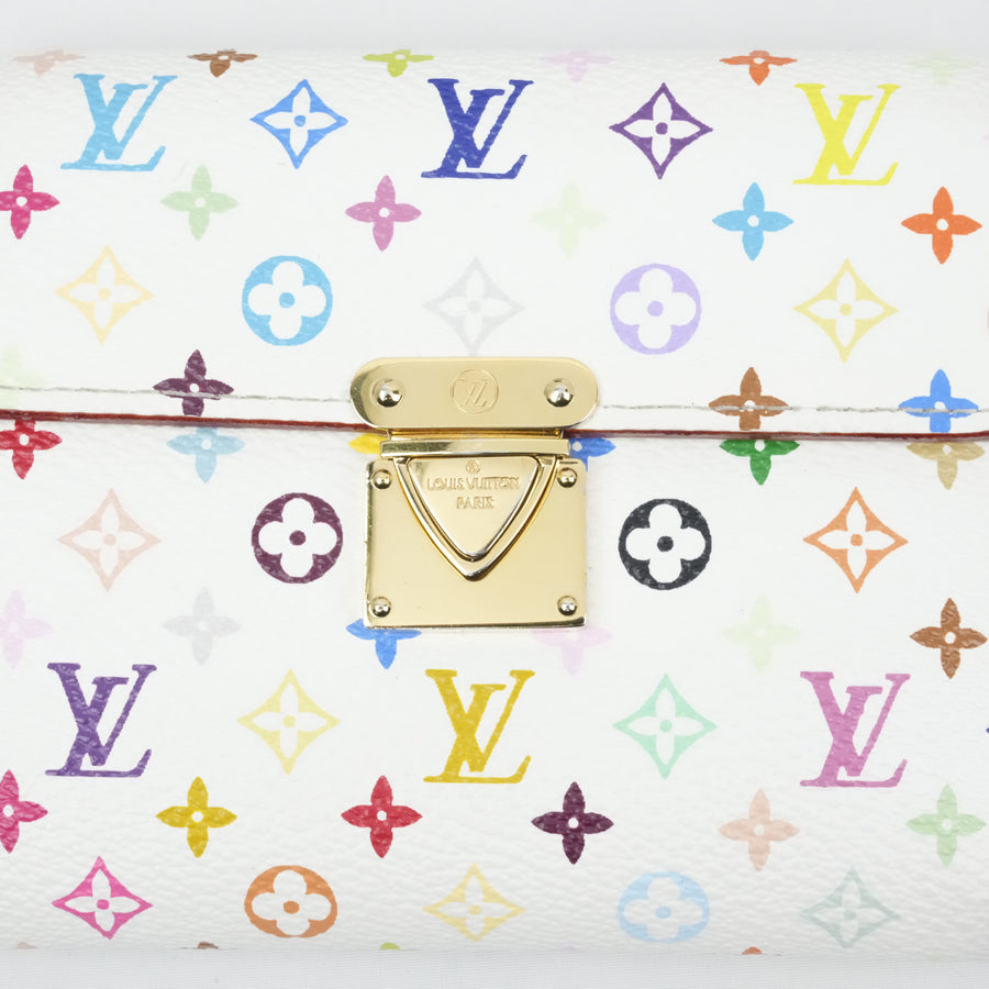 LOUIS VUITTON Multicolor Tri-Fold Wallet