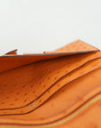 HERMES Ostrich Birkin Long Wallet