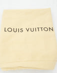 LOUIS VUITTON Denim Polka Dots Panama Bowly Canvas Navy Boston/Handbag M95418