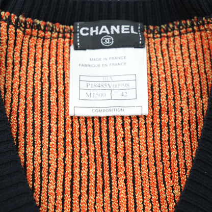 CHANEL 2001 Knit Sweater Top Apparel