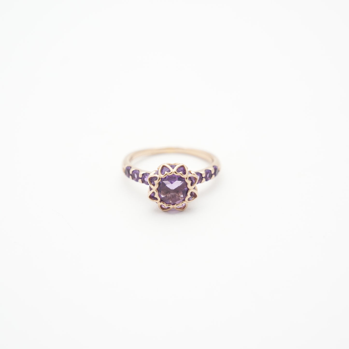 PONTE VECCHIO K18 Amethyst 13.5 / 3.7g Ring