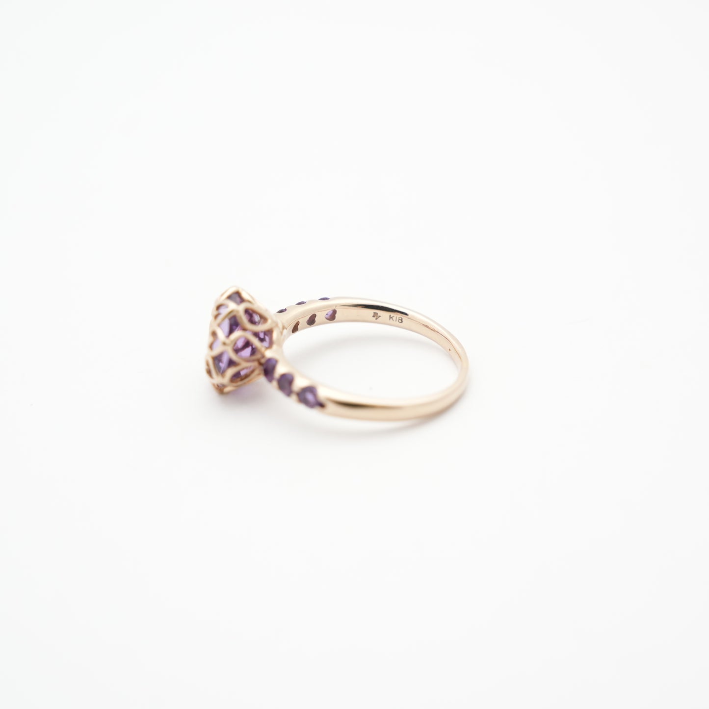 PONTE VECCHIO K18 Amethyst 13.5 / 3.7g Ring