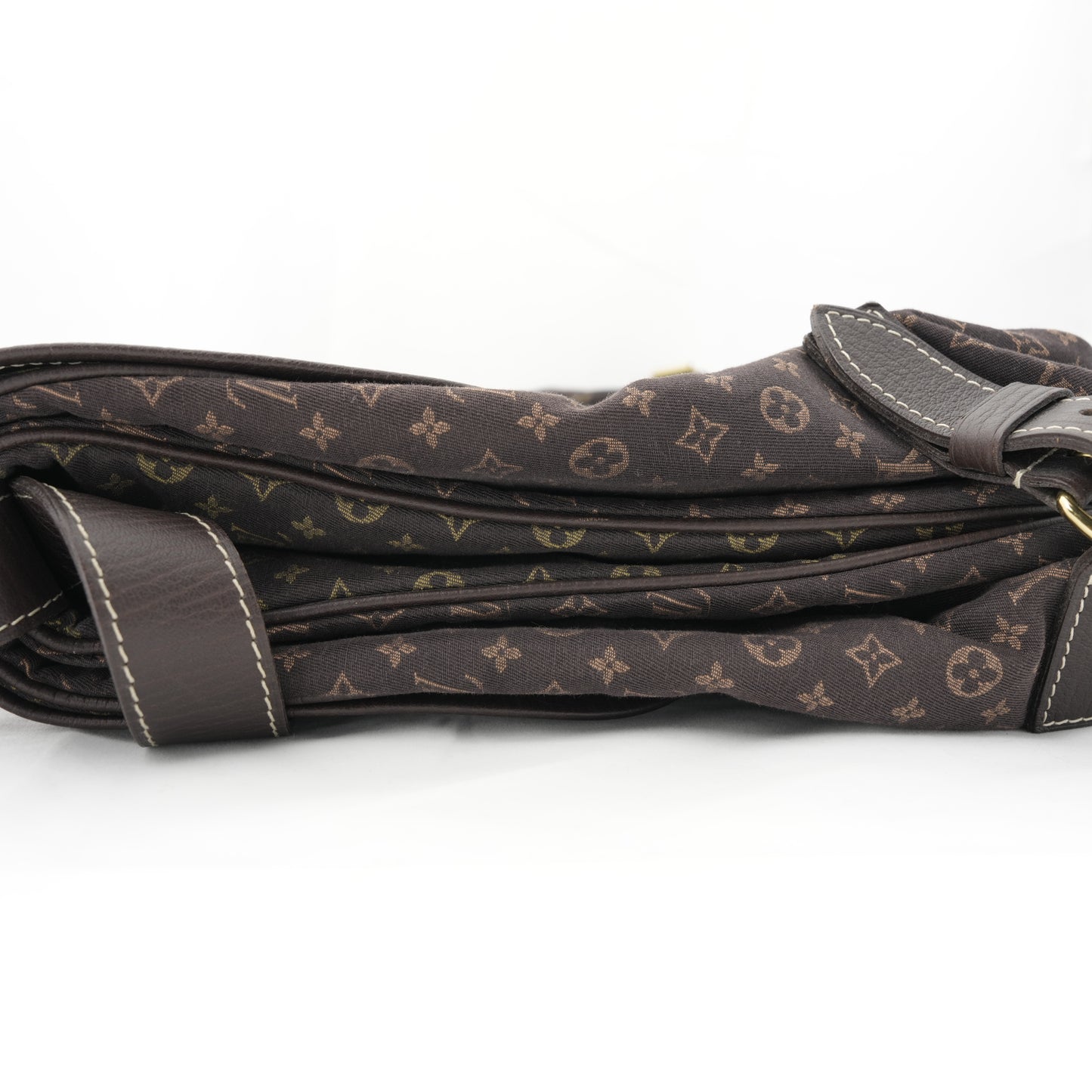 LOUIS VUITTON Monogram Mini Lin Saumur XL Shoulder Bag M95220