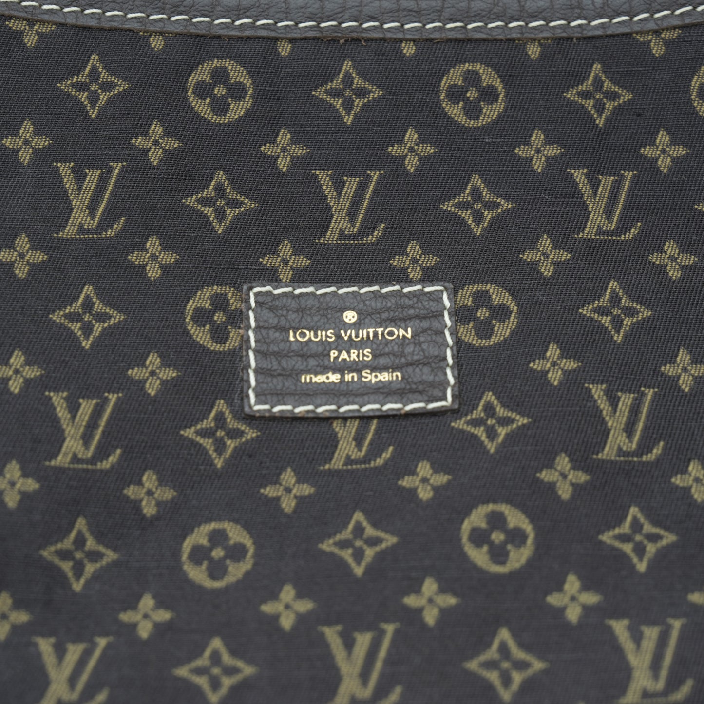 LOUIS VUITTON Monogram Mini Lin Saumur XL Shoulder Bag M95220