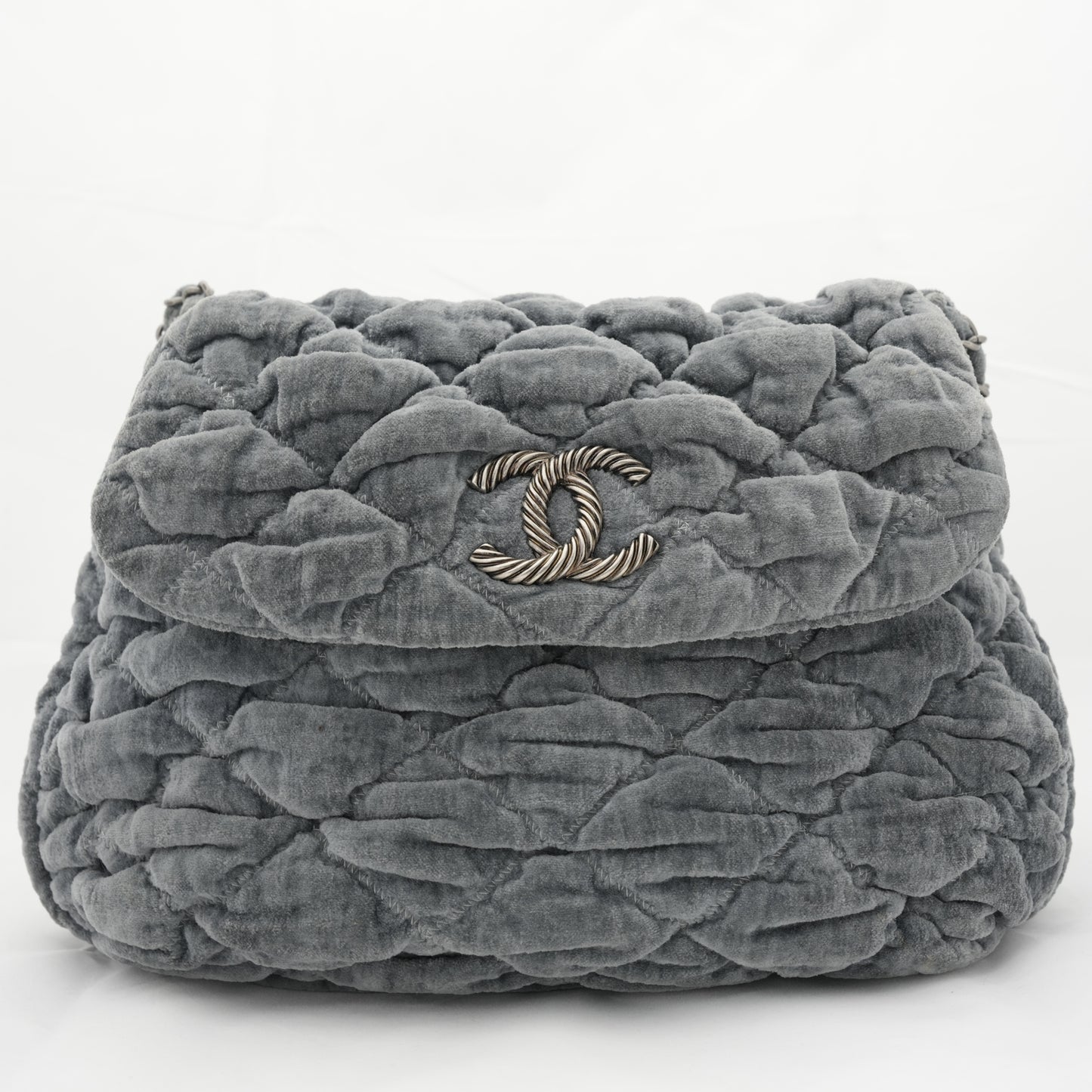 CHANEL Bubble Quilt Coco Mark  Shoulder Bag