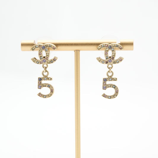 CHANEL 2006 Earring Studs No.5