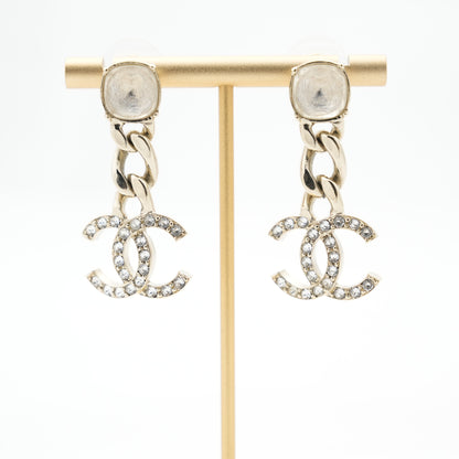 CHANEL Coco Button Earring