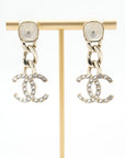 CHANEL Coco Button Earring