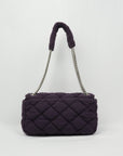 CHANEL 2008-2009 Matelassé Quilted Shoulder Bag