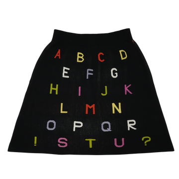 CHANEL 2001 Multi-logo Skirt