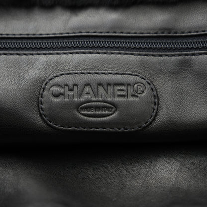 CHANEL 1997-1999 Sheared Mink Shoulder Bag