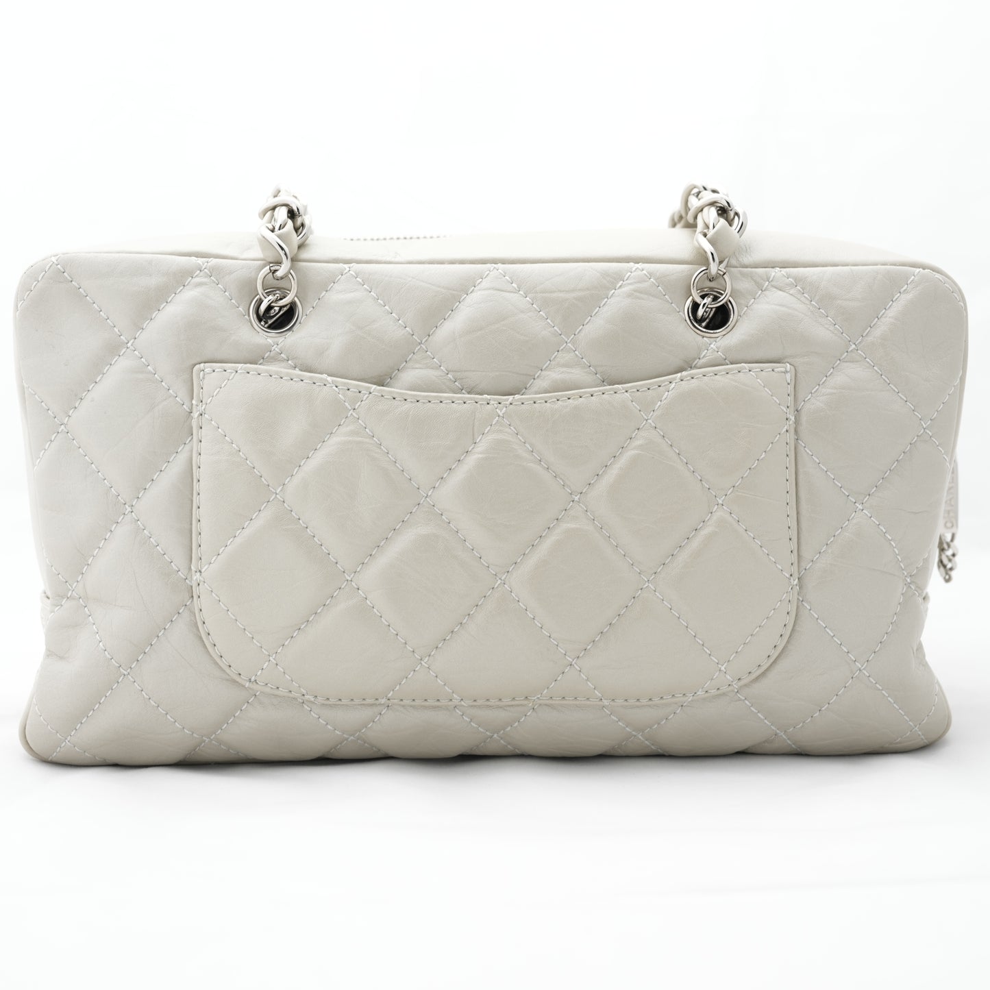 CHANEL 2006-2008 Cambon Line Cotton Club Shoulder Bag