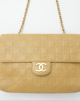 CHANEL 2003-2004 Matelassé Chain Double-Sided Flap Shoulder Bag