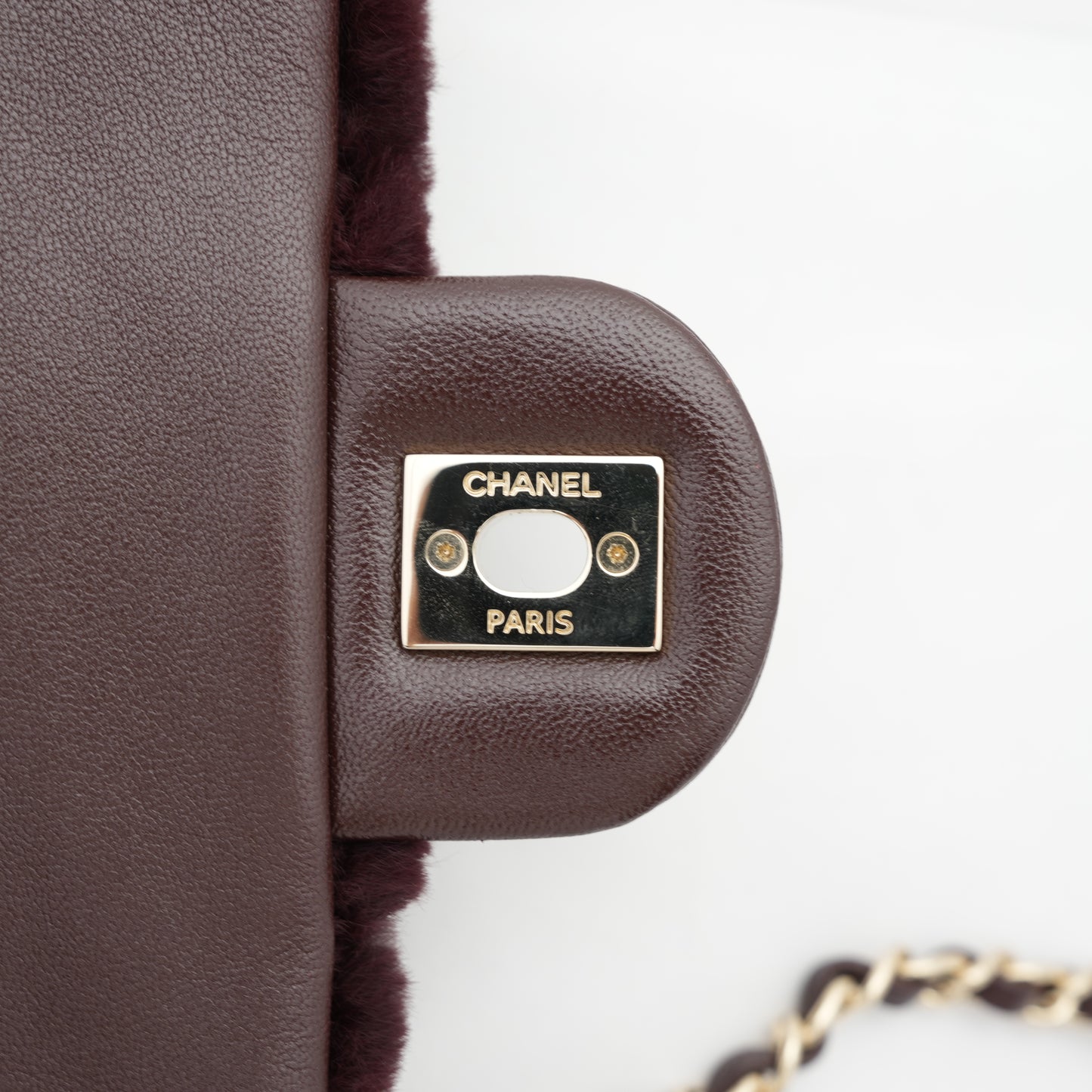 CHANEL Mink Shoulder Bag