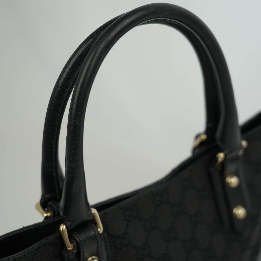 GUCCI GG Canvas Handbag