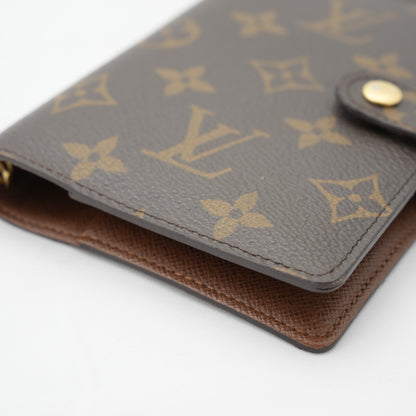 LOUIS VUITTON Monogram Agenda FoncitionnePM Notebook Cover OTHER ACCESSORY R20005