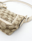 GUCCI Handbag GG Canvas / Gold Hardware