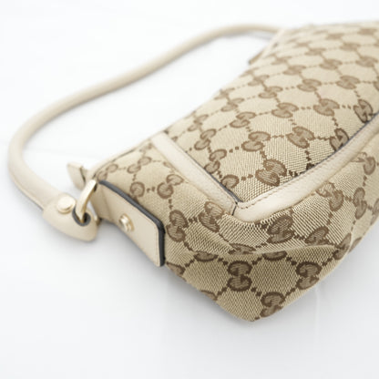 GUCCI Handbag GG Canvas / Gold Hardware