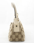 GUCCI Handbag GG Canvas / Gold Hardware