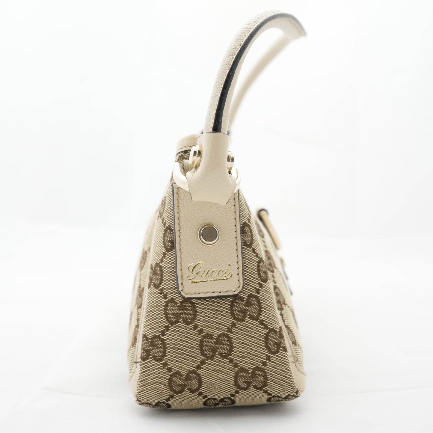 GUCCI Handbag GG Canvas / Gold Hardware