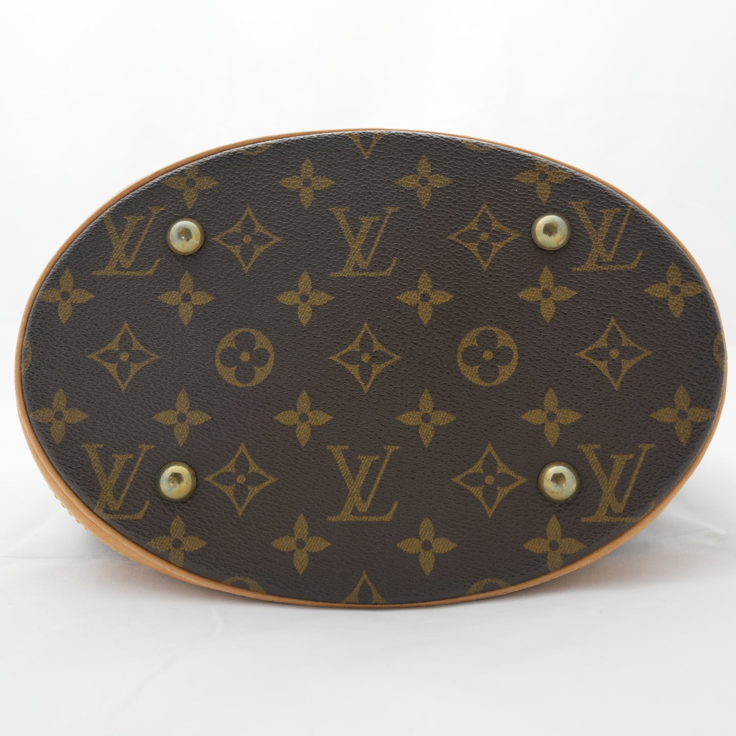 LOUIS VUITTON Monogram Petit Bucket Shoulder Bag M42238