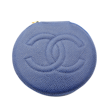 CHANEL 1994-1996 Pouch Jewelry Case in Grained Calfskin