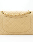 CHANEL 1997-1999 Lambskin Classic Matelassé Double Flap Shoulder Bag