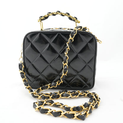 CHANEL Matelassé Chain Shoulder Bag